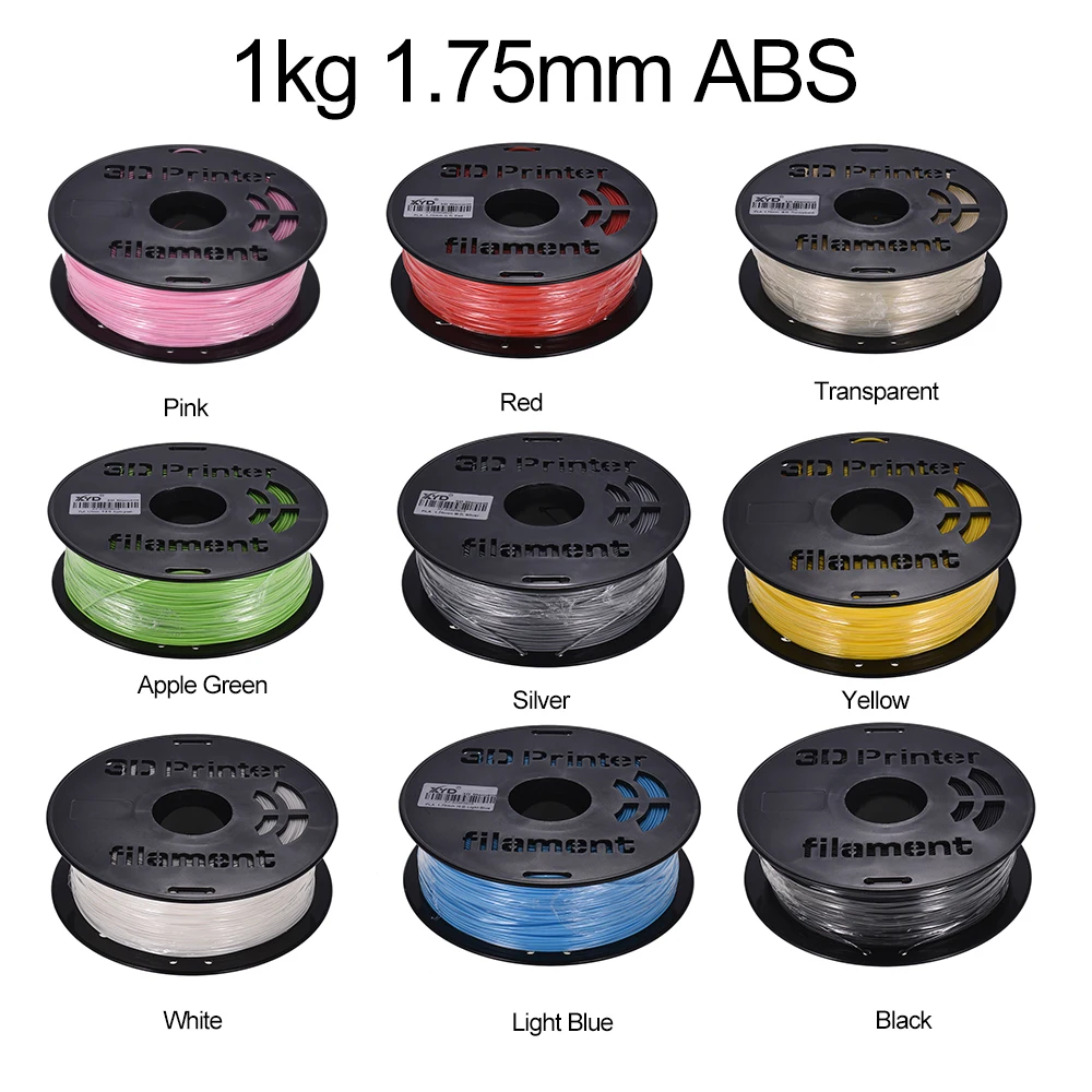 PLA Filament 1KG/Spool 1.75mm Printing Materials Supplies for 3D