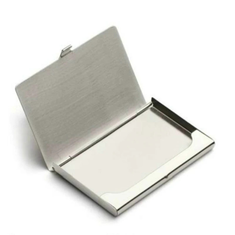 

Aluminum Alloy Box Business ID Credit Card Case Metal Fine Box Holder Pocket Box