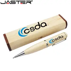 XPAY 5 шт Бесплатная цветная печать логотип деревянная шариковая ручка с деревянной коробке флеш-накопитель флешки 4 GB 8 GB 16 GB 32 GB карта памяти