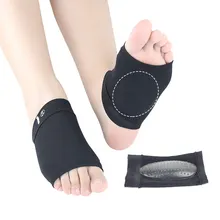 Эластичный бинт, силиконовая поддержка свода стопы, правильная Плоская стопа, Силиконовый массаж, точка, арка, ортопедическая стелька, подушка для ног, Прямая поставка
