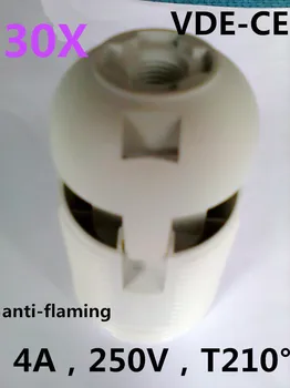 

30pcs E27 LED lamp socket base holder Free Shipping With Tracking No.