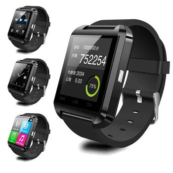 

Bluetooth Smart Watch U8 Wireless Digital Sport Pedometer Waterproof Touch Screen Couple Watch On Wrist For Android For iPhone
