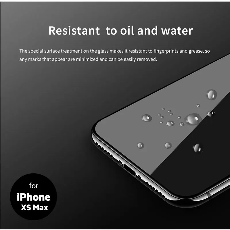 Jcpal Защитное стекло для сохранения личной информации для iPhone XS MAX против подсматривания закаленное Стекло пленка для полного покрытия защиты