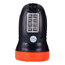 YAGE портативный светильник Светодиодные прожекторы кемпинг фонарь прожектор ручной сенсорный фонарь настольная лампа 2 режима ЕС/США/Великобритания штекер