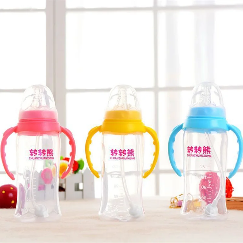 New Arrivals Baby Bottle Cute Infant Newborn Cup Bottlees Feeding