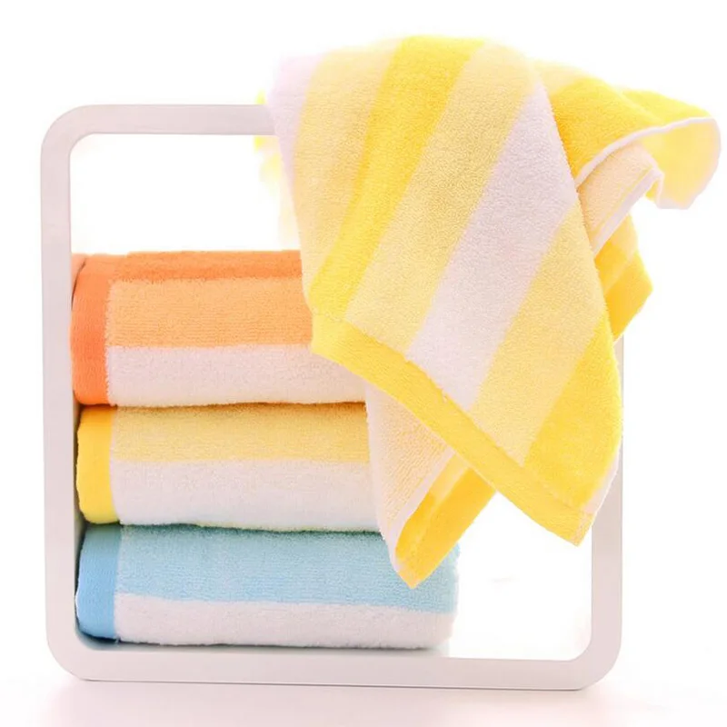 1 шт., 74*34 см, женское цветное Радужное полотенце, s, хлопок, для лица, чистое, абсорбирующее, микрофибра, мягкое, одноцветное полотенце, быстросохнущее, для ванной, пляжное полотенце s