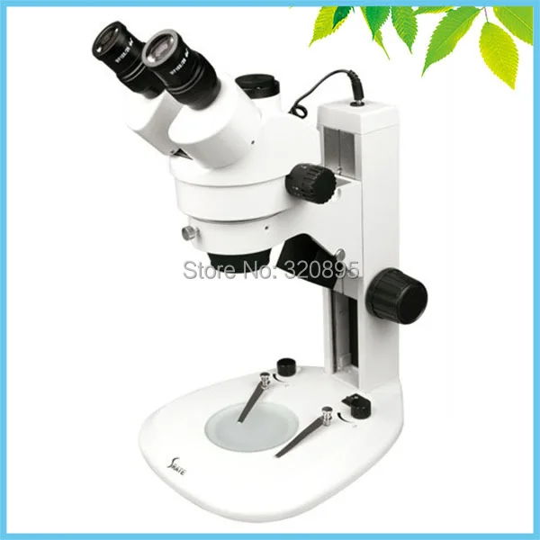 

TXB2-D7 Top Bottom LED Illuminated 7X~45X Trinocular Zoom Stereo Microscope Can Connected with CCD/Digital Camera