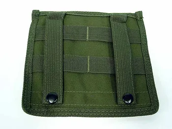 

US Airsoft sports bag map Molle Milspec MOD Map Torch Admin Pouch OD CB