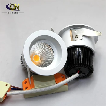 

Dimmable LED Downlight 10W COB Led Ceiling Recessed Downlight Spot Light Super Bright Plafond Down Light Warm/Cold White