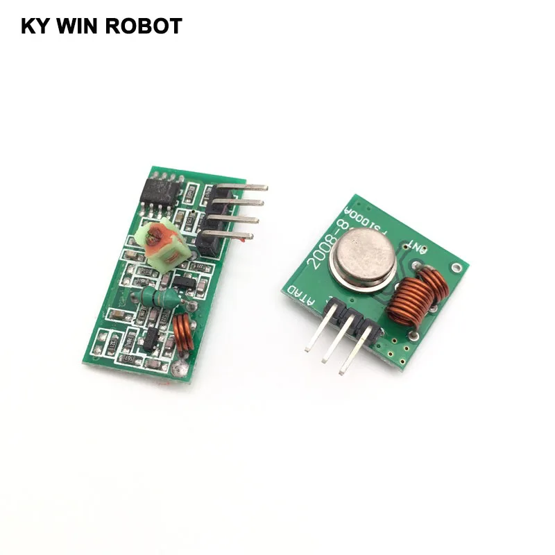 

433Mhz RF Transmitter and Receiver Module Link Kit for ARM/MCU WL DIY 315MHZ/433MHZ Wireless for arduino Diy Kit