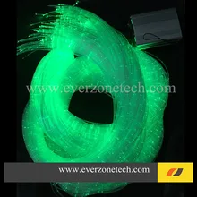 FY5W-750-004 Красочный светодиодный волоконно-оптический светильник в комплекте 60 шт. 2 м боковой светильник с острым волоконно-оптическим кабелем с RGB пультом дистанционного управления