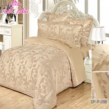 

"Silk Place" 7pc luxurious comforter bedding sets Europe Quality Bed Line Pillowcase Duvet Cover Bedding Set Luxury