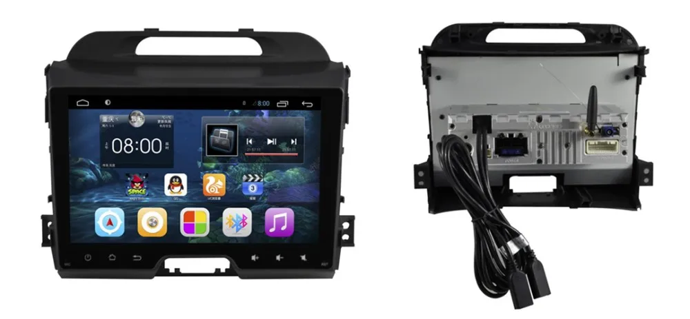 Flash Deal 9" Android Car Multimedia Stereo DVD GPS Navigation Radio Audio Sat Nav Head Unit for Kia Sportag 2010 2011 2012 2013 2014 2015 3