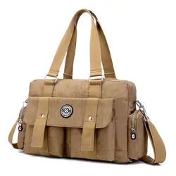 Дорожная непромокаемая сумка на молнии для багажа дорожная сумка 2017 новейший стиль большая емкость Мужская женская переносная дорожная