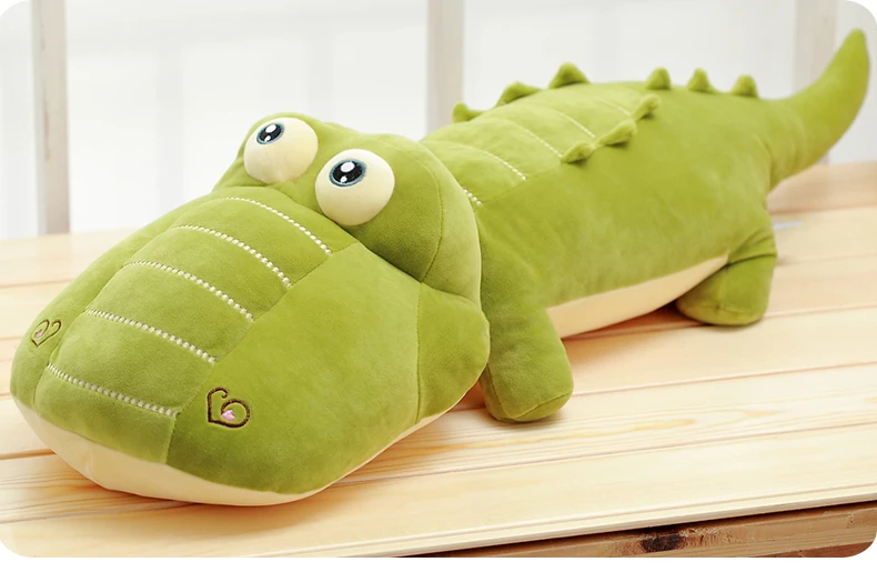 50 70 センチかわいいぬいぐるみワニぬいぐるみぬいぐるみワニの枕かわいい人形の誕生日プレゼント新年のおもちゃ Birthday Gift Crocodile Pillowpillow Cute Aliexpress