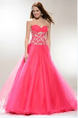 

free shipping bandage dress new design party gown vestido de festa robe de soiree 2014 sexy sweetheart ball gown prom dresses
