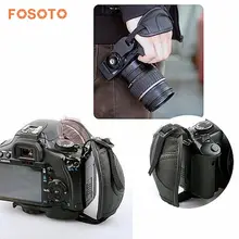 Fosoto Камера запястье руки сцепление ремень для Nikon Sony Canon 5D Mark II 650D 550D 70d 60D 6D 7D nikon D90 D600 D71 DSLR Камера