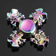 Радуга поворот пират палец ручной Спиннер, концентрация внимания, СДВГ настольная сенсорная игрушки для снятия стресса ADHD для детей Подарки