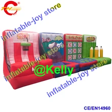 Воздушная до двери 4 в 1 надувная игра с аксессуарами для продажи, горячая Распродажа, надувной Карнавальная игра игрушки спортивные игры