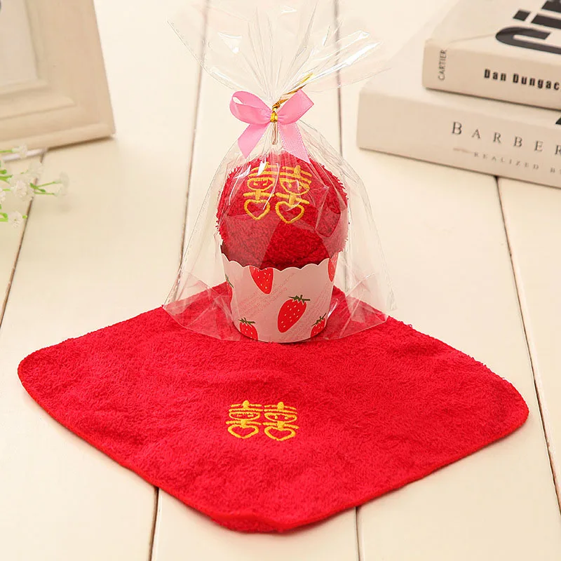 

2019 Animal Washcloth Towel Cake Shape Gift Soft Cute for Wedding Birthday Party Couple