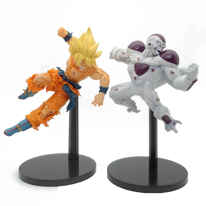 Dragon Ball Z Сон Gokou Frieza матч Makers Супер Saiyan рисунок Dragonball Z ПВХ фигурку фигурка модели