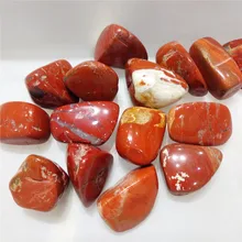 Red jasper quartz crystal tumbled stone reiki healing natural stone and minerals home garden decoration for sale 100g