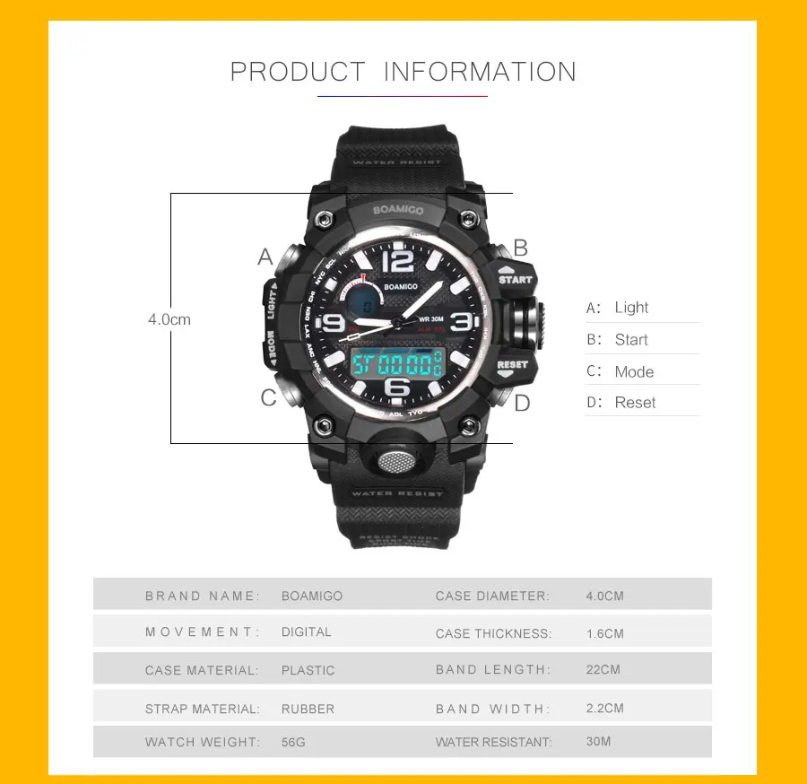 BOAMIGO Fashion Brand Students Sports Watches Child Quarz Digital Swim Wrist Watch Waterproof Girl Boy Teenage Kids Daily Watch (14)