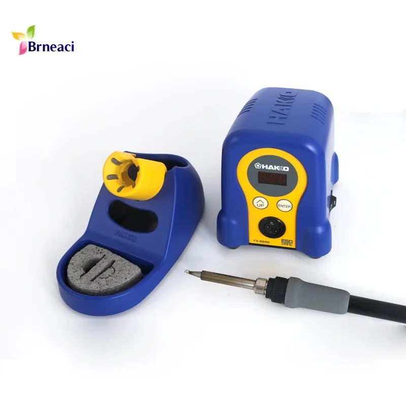 

HOKKO Anti-static Constant Temperature Soldering Station LED Digital Display Welding Iron SMD Rework Solder Iron Tip 220V