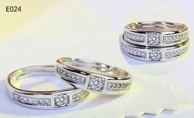 Mossovy серебряное кольцо в форме сердца для влюбленных, обручальное кольцо с буквами для женщин, циркониевое кольцо, ювелирное изделие, Anillos Mujer