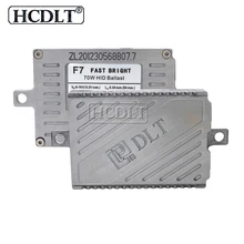 HCDLT 12 В AC 70 Вт DLT F7 Быстрый Яркий быстрый запуск HID Тонкий ксеноновый балласт DLT F7T блок зажигания реактора для 70 Вт HID комплект фар