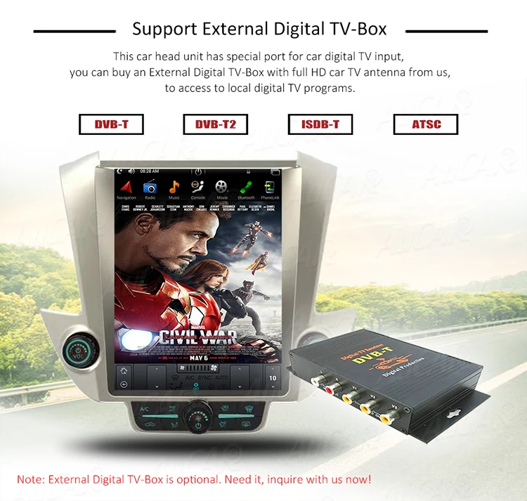 Flash Deal AuCAR Tesla 12.1" Android 8.1 Car radio 2 din 1 din DVD for GMC Yukon Chevrolet Tahoe Suburban 2015-2019 GPS Navigation IPS AUX 17 Flash Deal AuCAR Tesla 12.1" Android 8.1 Car radio 2 din 1 din DVD for GMC Yukon Chevrolet Tahoe Suburban 2015-2019 GPS Navigation IPS AUX 17