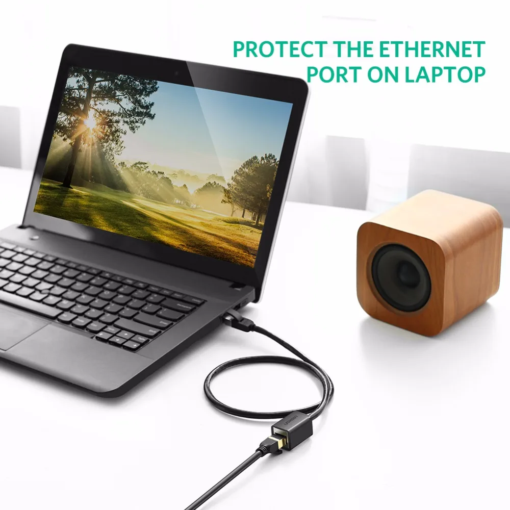 Удлинительный кабель Ugreen Cat6 Ethernet RJ45 Cat 6 штекер гнездо Rj45 Lan Сетевой адаптер для ПК