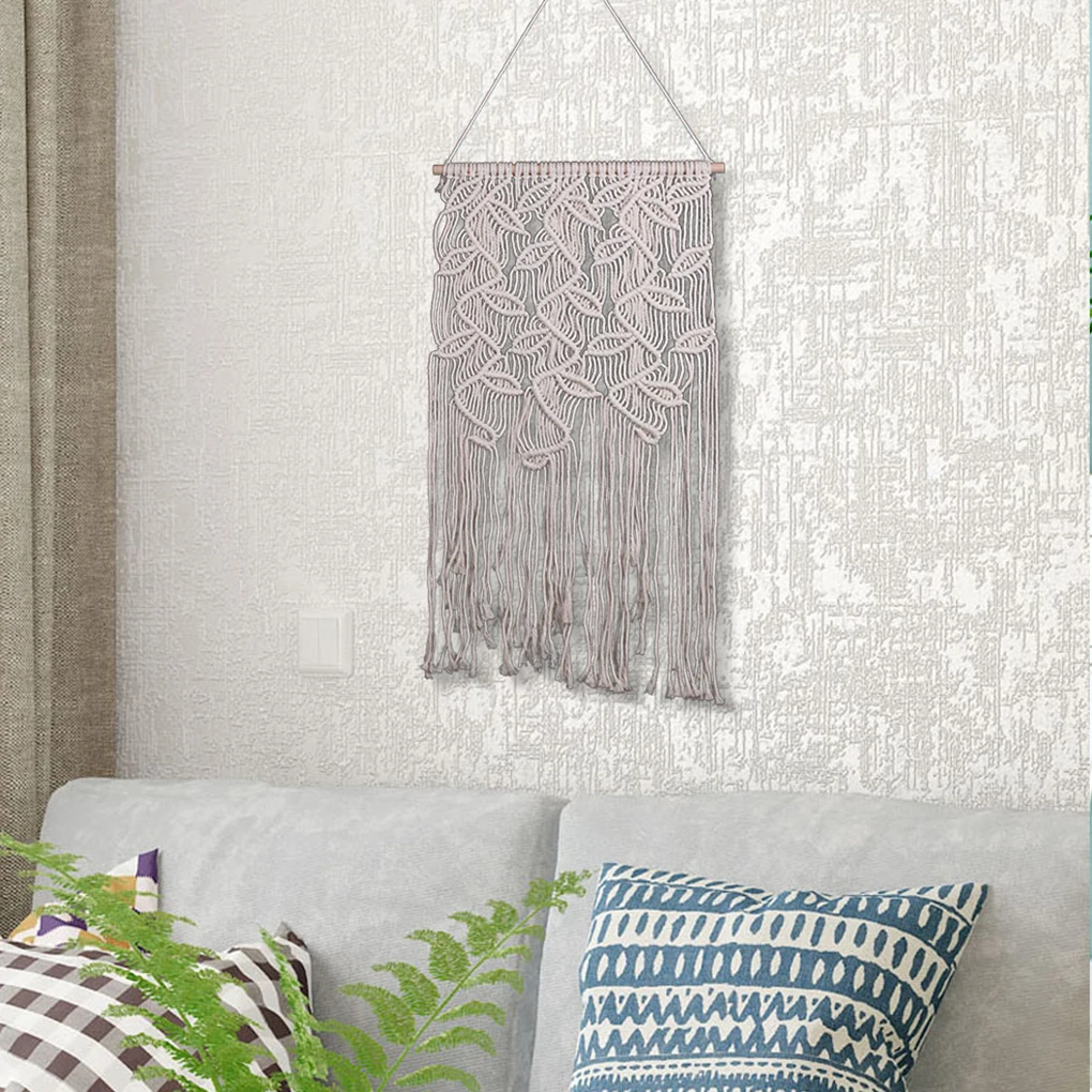 Aliexpress.com : Buy Tapestry Leaf Pattern Macrame Wall Hanging Macrame