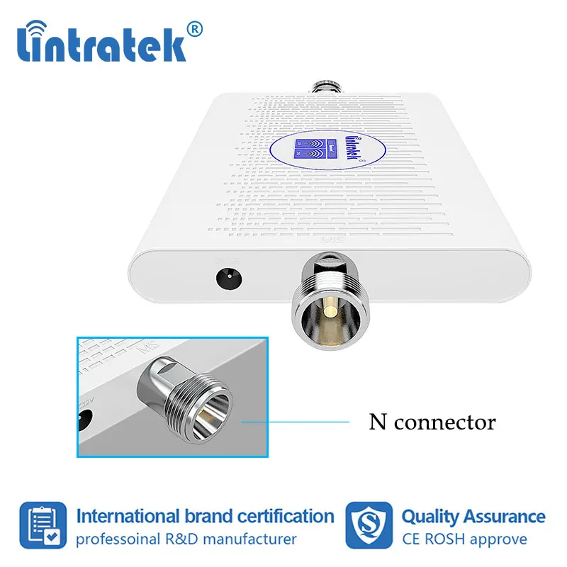 Lintratek GSM 900 4G усилитель сигнала 1800 900 МГц Сотовый усилитель 70дБ усилитель сигнала усиления 1800 МГц усилитель данных голосовой комплект s6