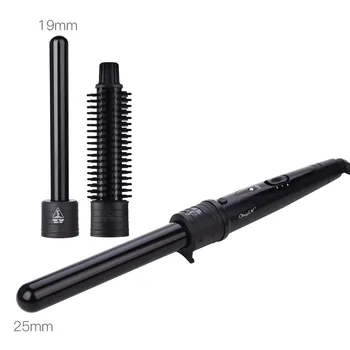 

Curling Iron 25mm with 19mm Small Curler for Hair Corrugation Thermal Brushes for Hair Straightener Temperature Adjusted 30