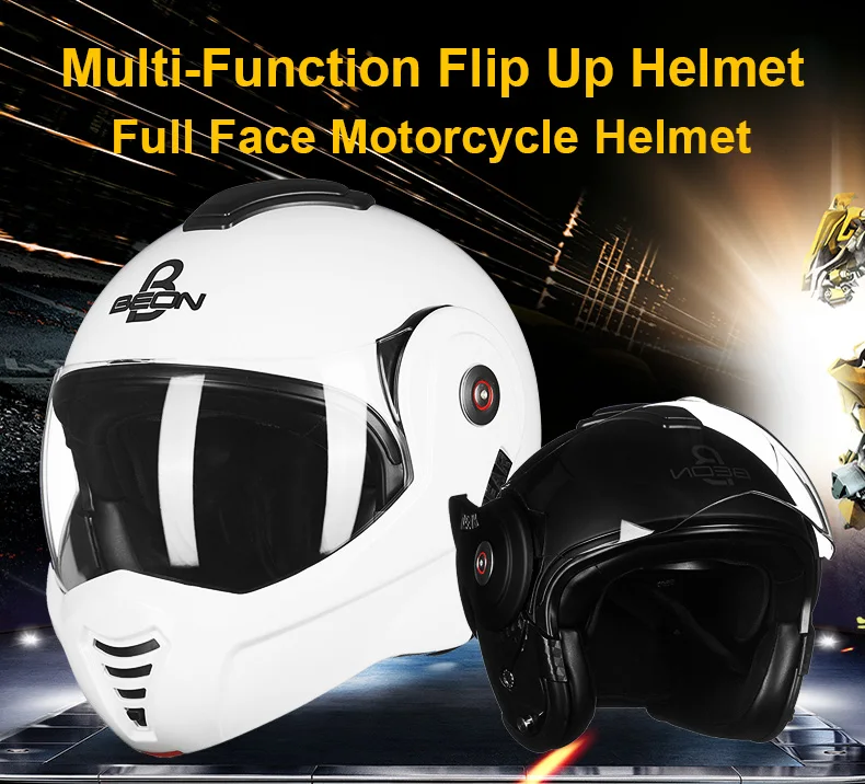 Vcoros модульный мотоциклетный шлем флип-ап винтажный мотоциклетный шлем персональный Полнолицевой Ретро гоночный шлем сменный шлем