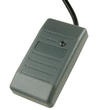 Plástico negro Lector de Tarjetas de Proximidad RFID EM ID Weigand 26 Con Cable