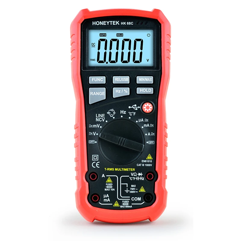 Hight Quality assurance HK68C Multimeter for electricity and chemical Accurate measurement