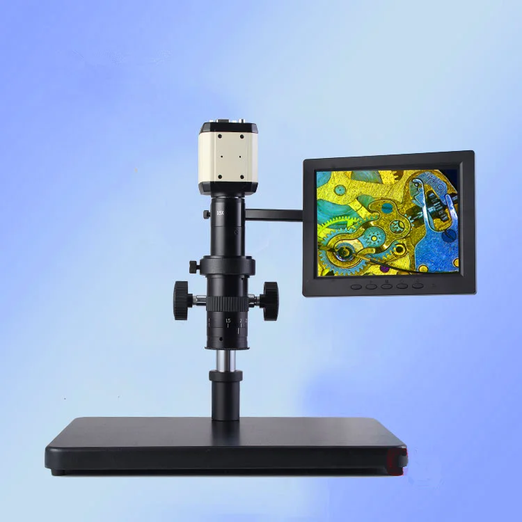 

AIboully 250X electronic video microscope 7-inch display 0745 zoom lens 2 megapixel C interface camera VGA/USB output