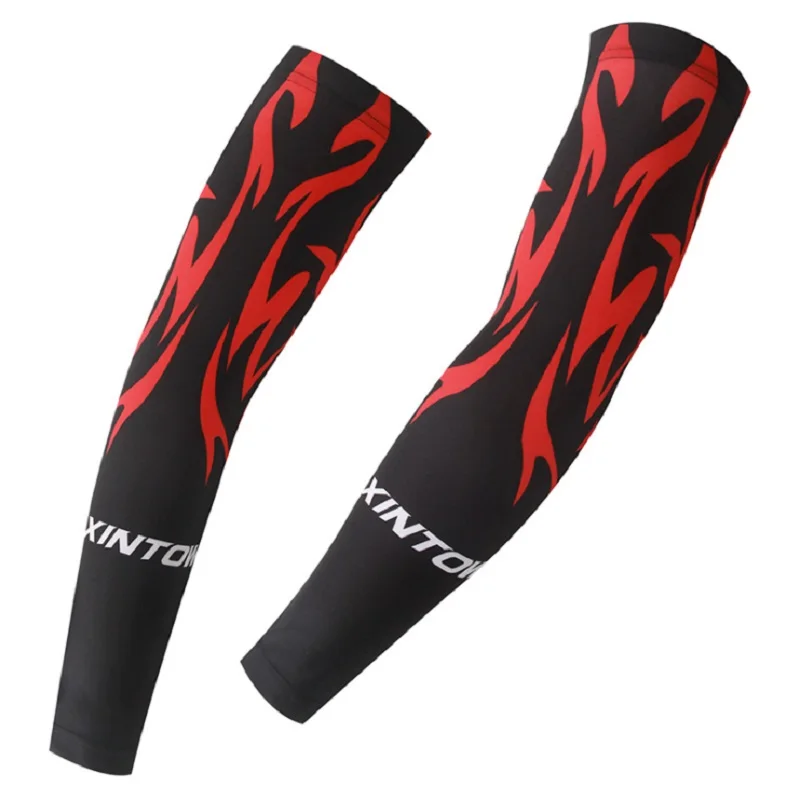 XINTOWN Men And Women Cycling Arm Warmers Running Arm Warmers Arm