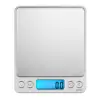 AMIR-báscula Digital de 3kg/0,1g para cocina, minibáscula de bolsillo para comida, joyería de acero inoxidable con pantalla LCD retroiluminada ► Foto 1/6