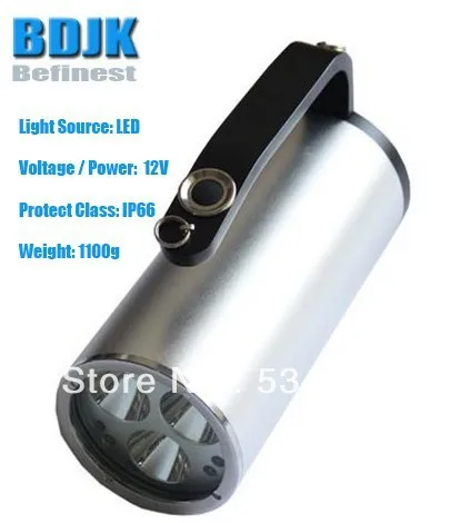 

Portable LED Spotlights /LED Flashlight/ LED Lights & Lighting with 500 Meters Effective Distance