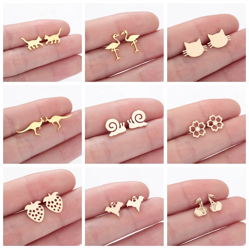 Baby Earrings with Safety Screw Back Posts - BeadifulBABY