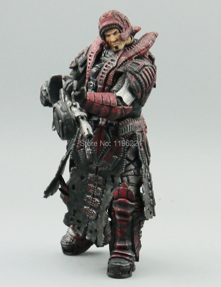 С принтом Neca gear of WAR MARCUS FENIX THERON маскировка фигурки бесплатная доставка боевая