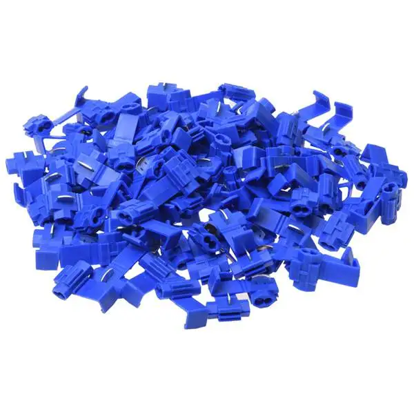 

IMC Hot 100x Blue Scotch Lock Wire Connectors Quick Splice Terminals Crimp Electrical