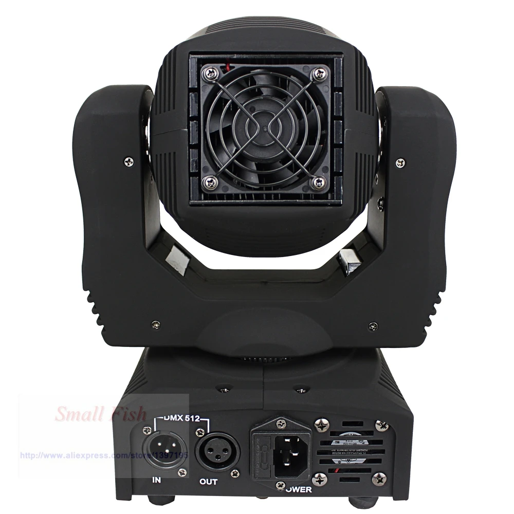 Новые Яркость музыкальный центр светодиодный 60 W Mini DMX512 Moving головной свет диско DJ вечерние бар вспышки света светодиодный Лазерная