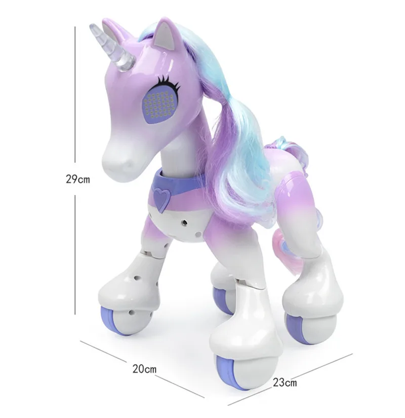 Electric Smart Horse Unicorn Toy for Children Remote Control Children's New Robot Touch Induction Electronic Pet Educational Toy