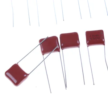 

10 Pieces Metallized Film Capacitor 630V104J 104 CBB 104J 630V 100NF 0.1UF P10mm Rated Voltage 630V