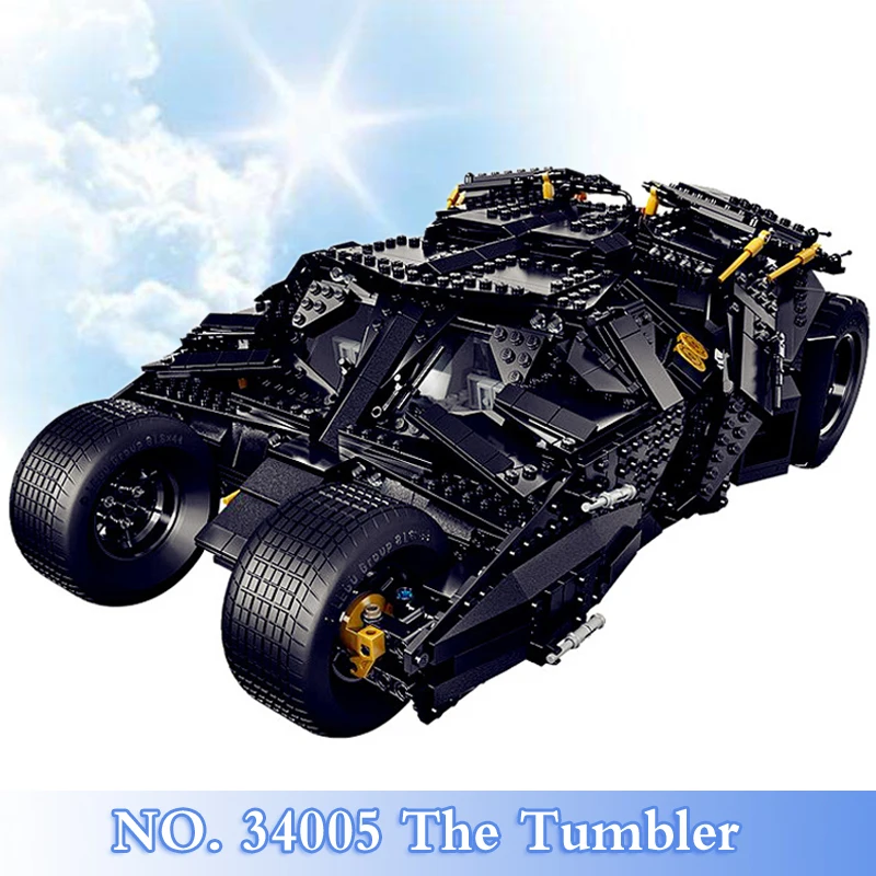 

2018 New Superheroes Series 1881Pcs Batman The Tumbler Figure Building Blocks Bricks Set Children Toy Model Kit Compatible 76023