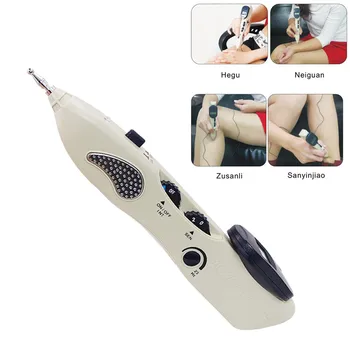 

Electric Acupuncture Meridian Pen Electronic Acupuncture Pen Point Detector Acupressure Massage Pain Therapy Face Care Health
